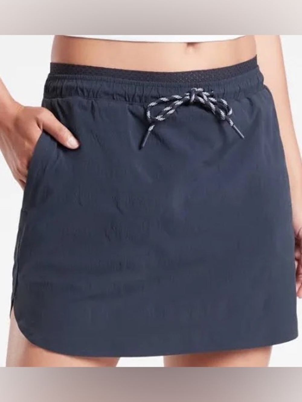 Athleta Crest Skort Navy Blue Size 10 Golf Tennis
